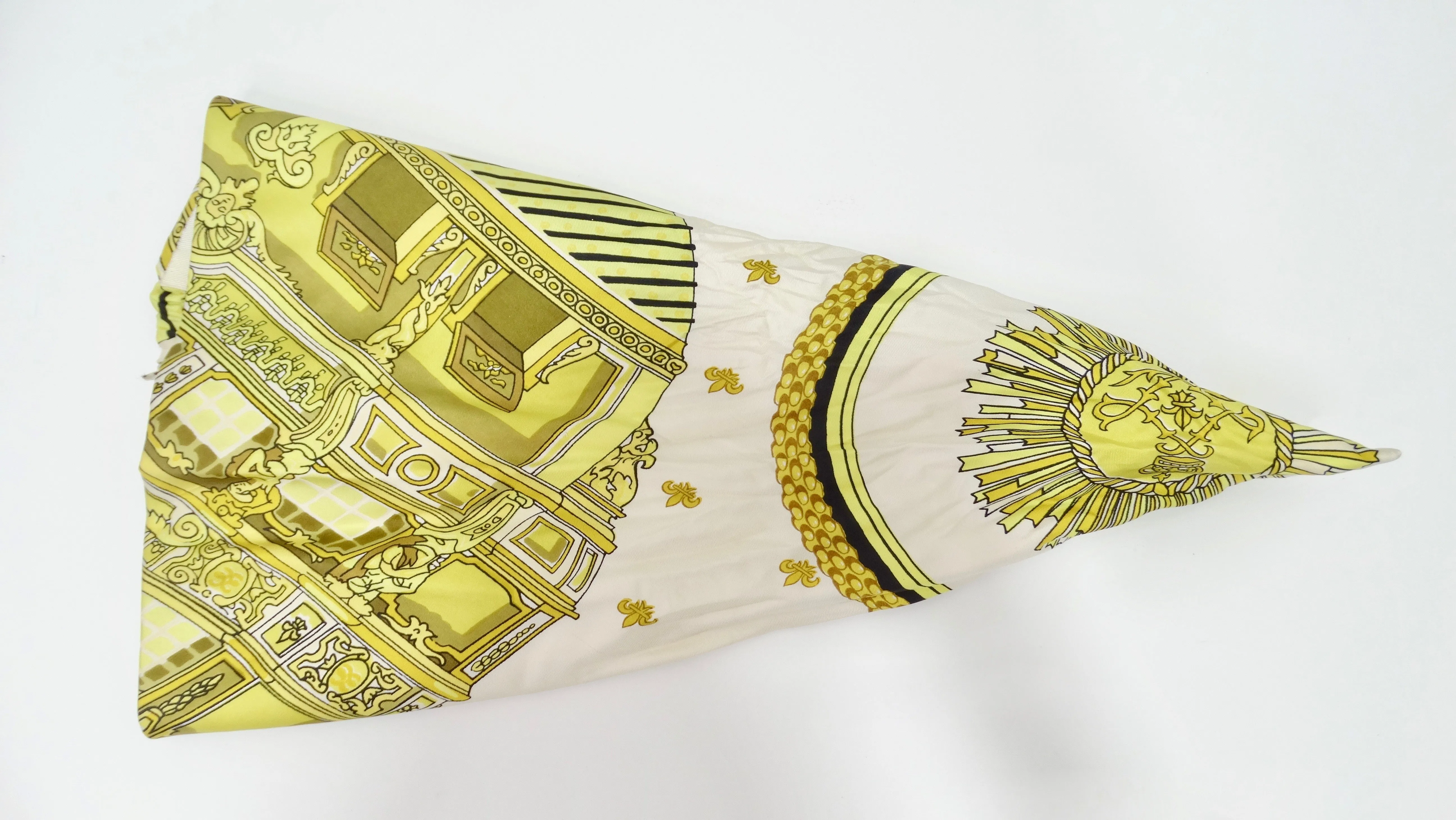 Hermés "Le Soleil Royal" Silk Turban