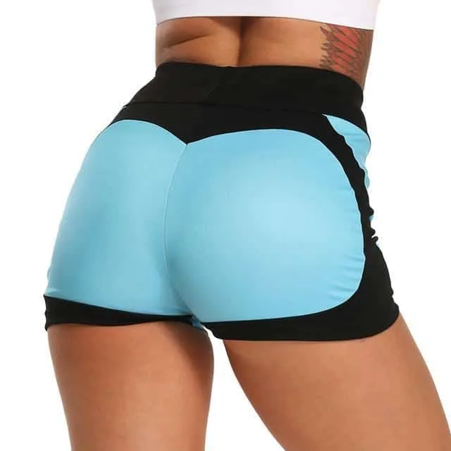 High Waist Heart Booty Breathable Shorts