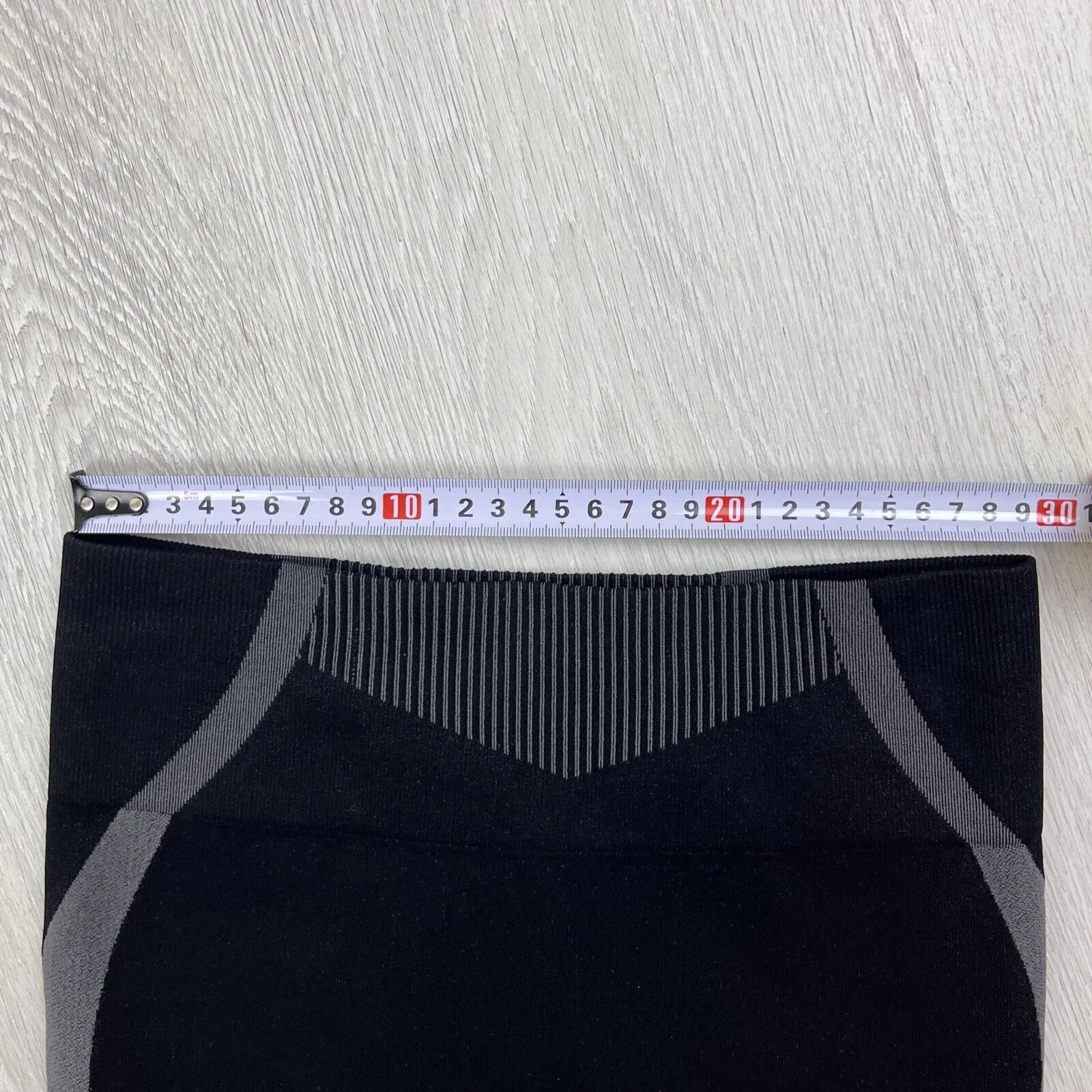 HIIT Womens Black Activewear Compression Cropped Leggings Size Small