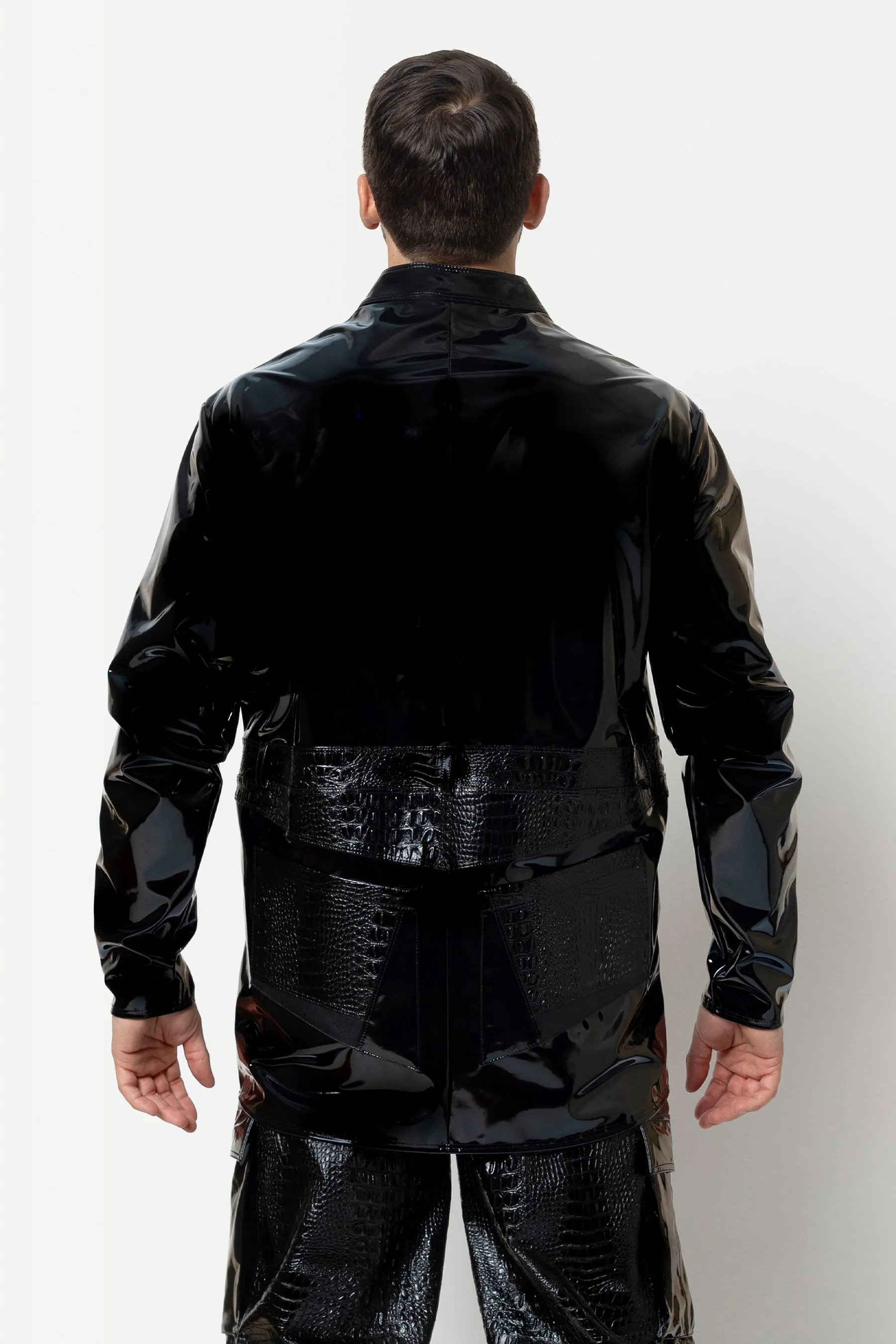 HOLGER Vinyl Overshirt