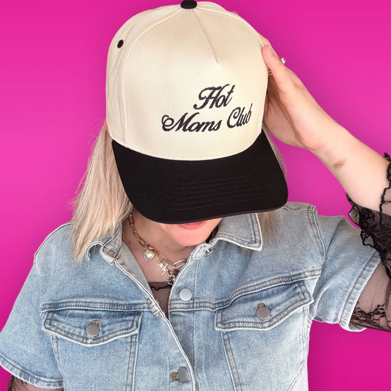 HOT MOMS CLUB TRUCKER HAT