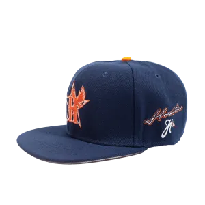 HOUSTON BLACK EAGLES NAVY SNAPBACK