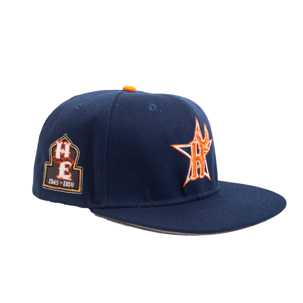 HOUSTON BLACK EAGLES NAVY SNAPBACK