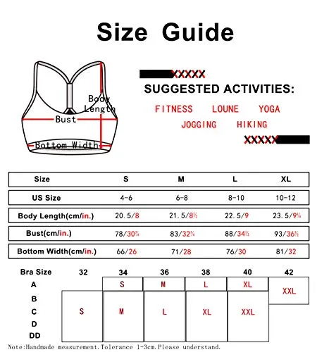 icyzone Workout Sports Bras for Women - Running Fitness Exercise Yoga Bra, Athletic Activewear Tops (S, Spindrift)