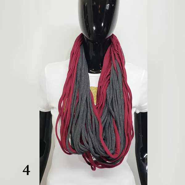 Infinity t shirt scarf