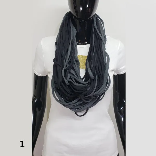Infinity t shirt scarf