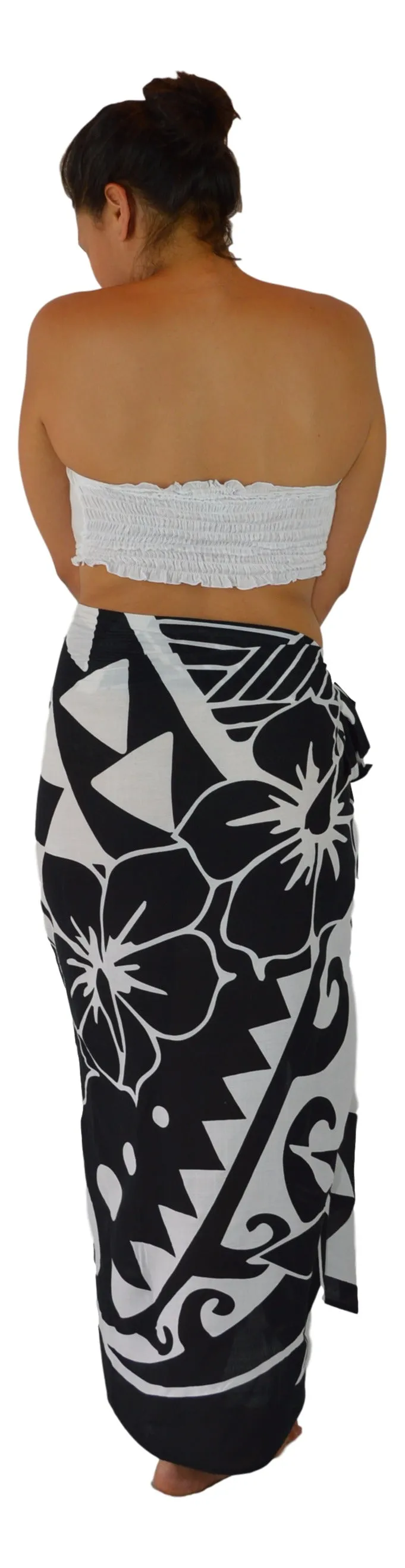 Island Style - Hawaiian Hibiscus - Black