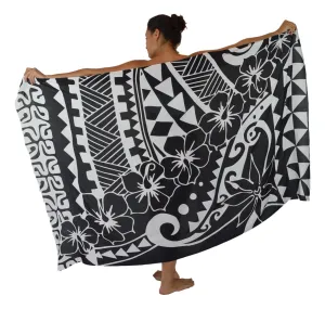 Island Style - Hawaiian Hibiscus - Black
