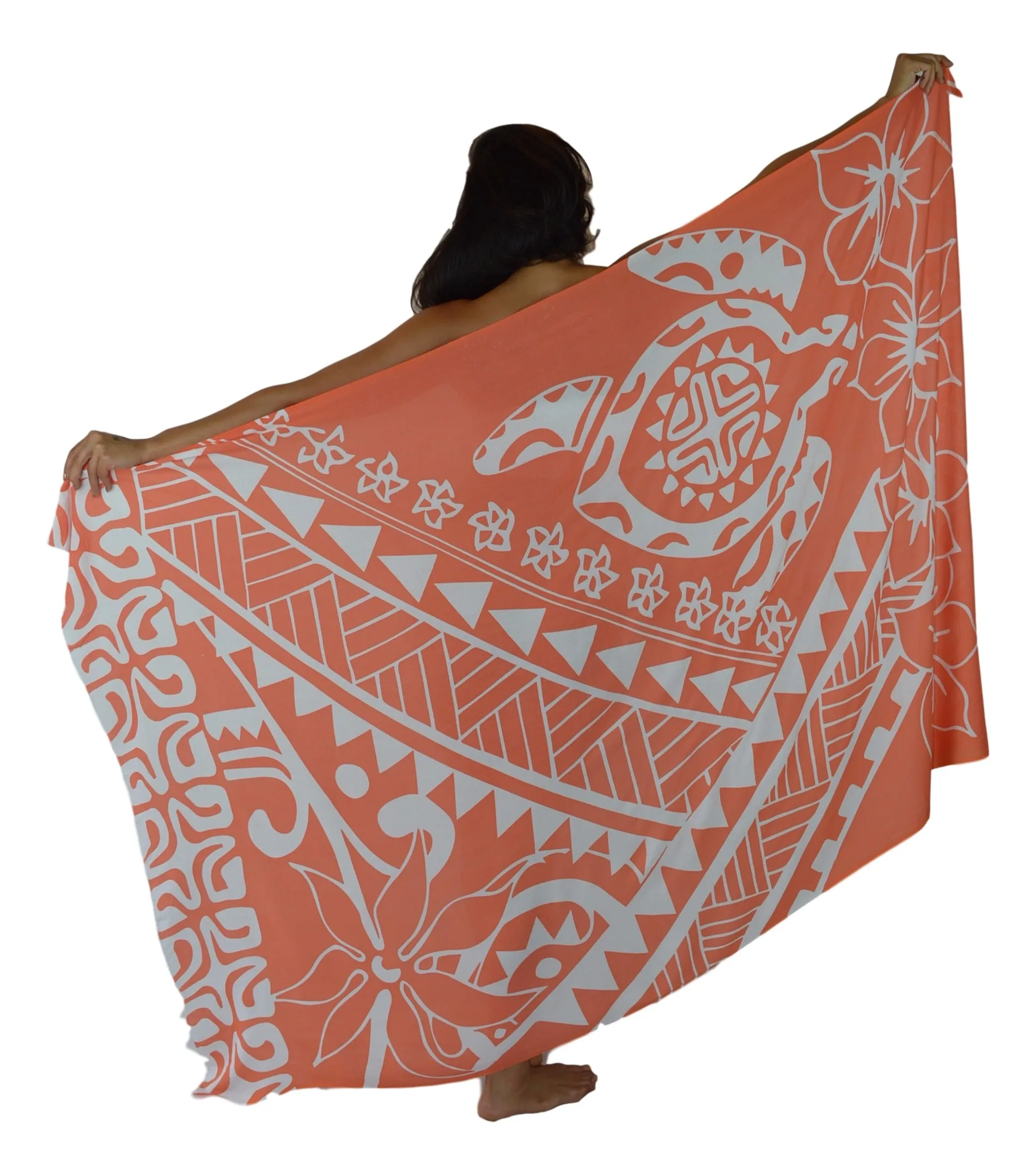Island Style - Hawaiian Turtle - Orange