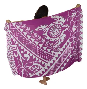 Island Style - Hawaiian Turtle - Purple