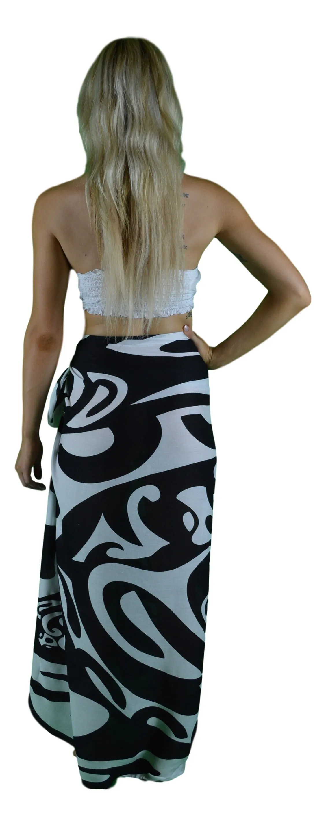 Island Style - Island Turtle - White / Black