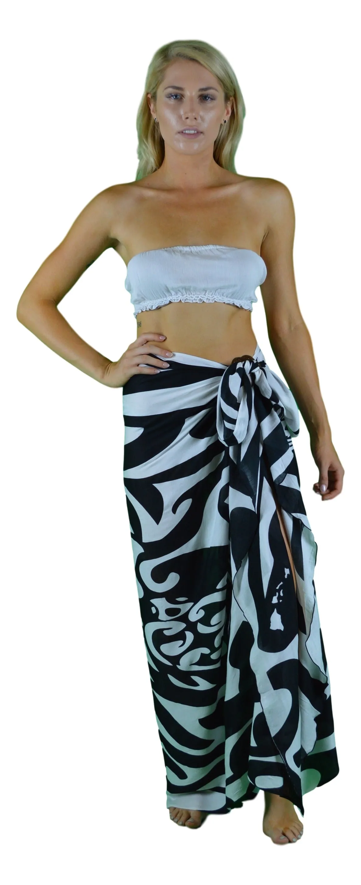 Island Style - Island Turtle - White / Black