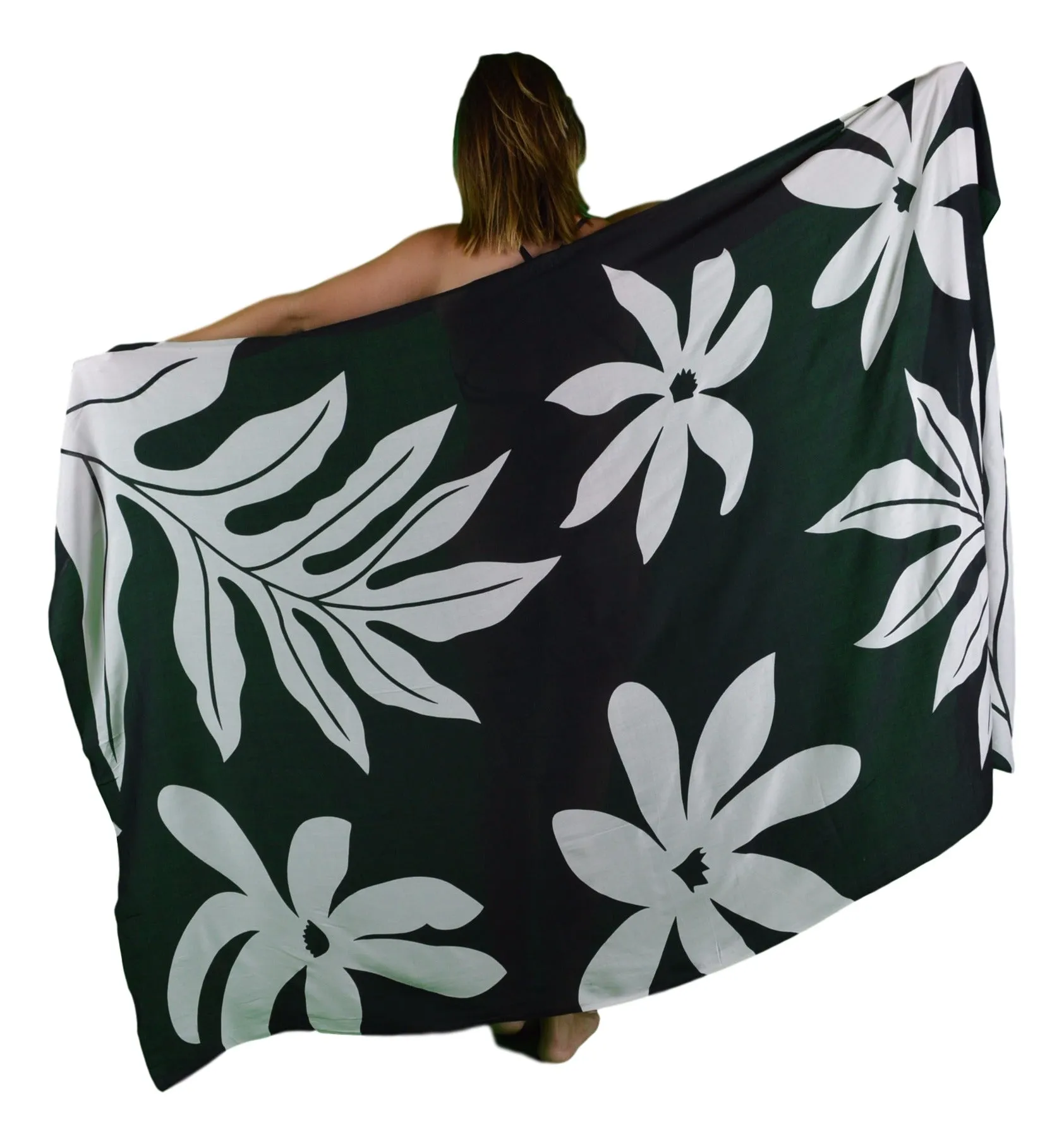 Island Style - Tiare & Lauae - Black / White