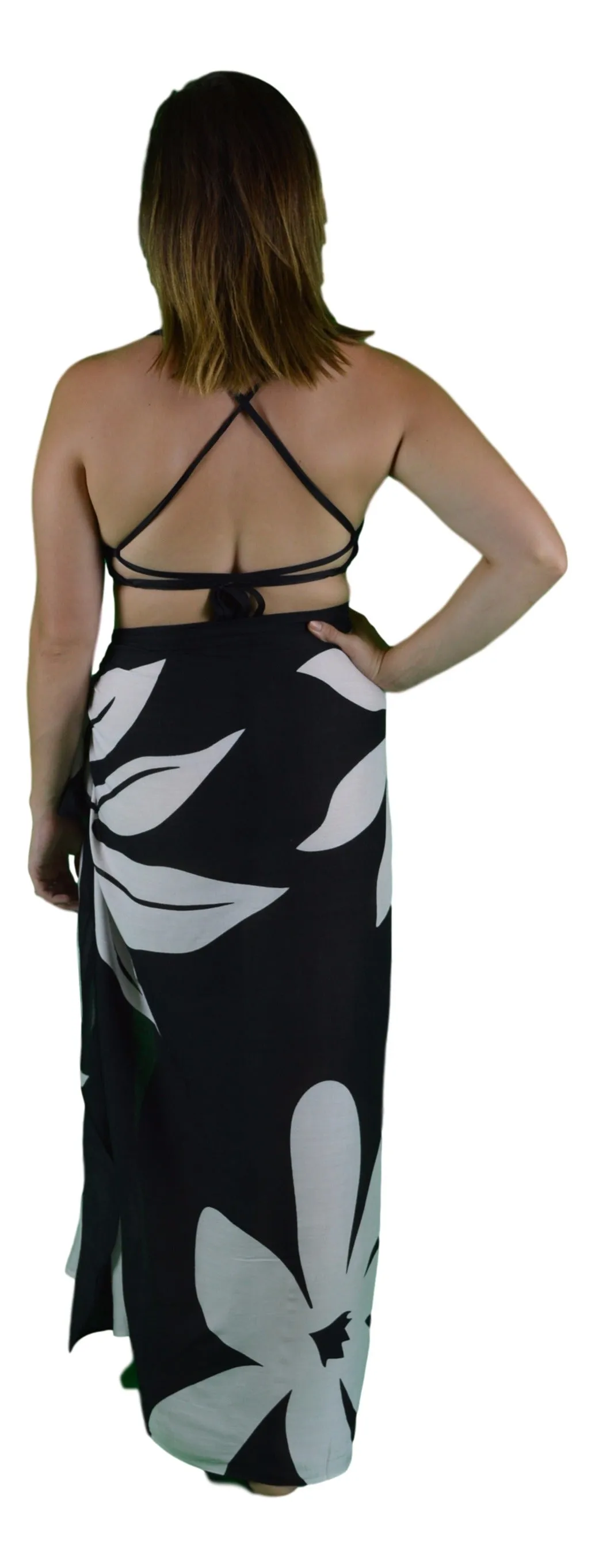 Island Style - Tiare & Lauae - Black / White