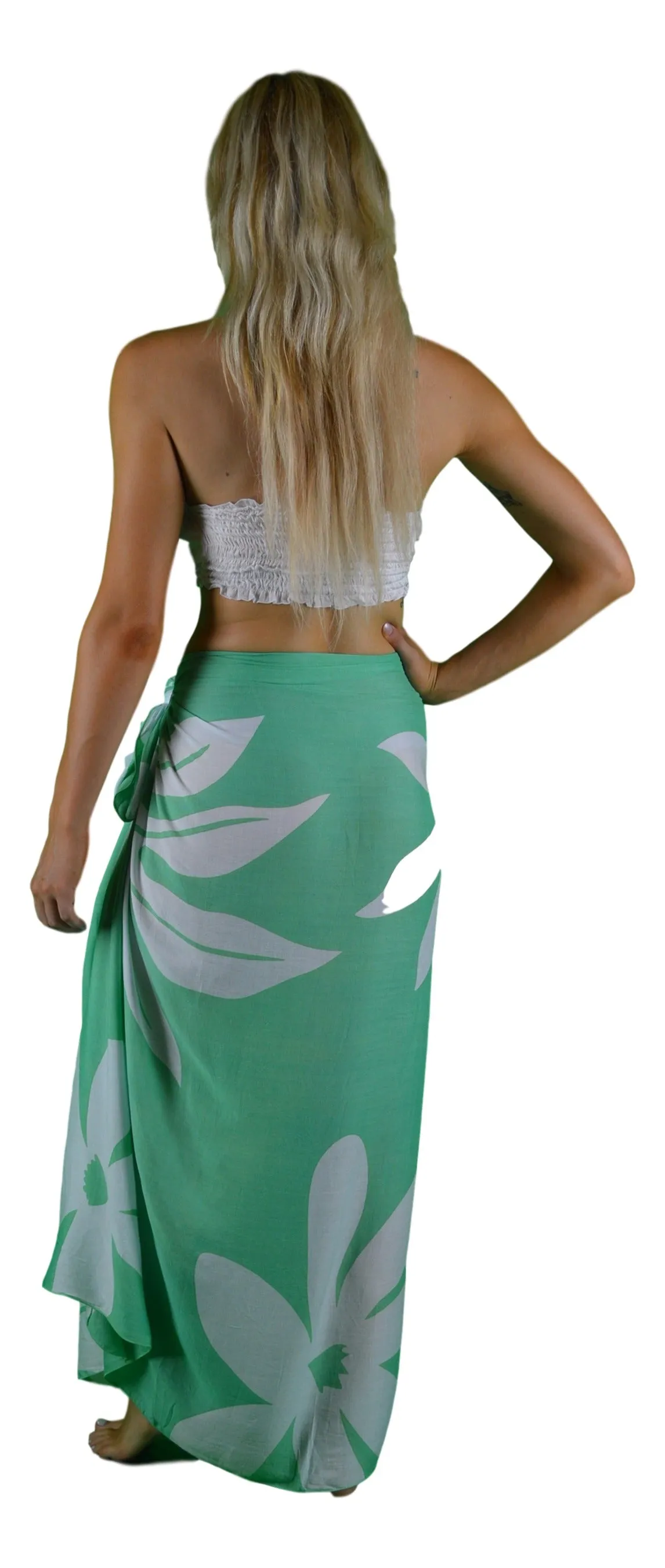 Island Style - Tiare & Lauae - Green / White