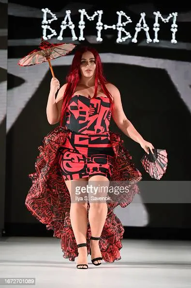 Jackalopeland X Bam-Bam Party Skirt Red