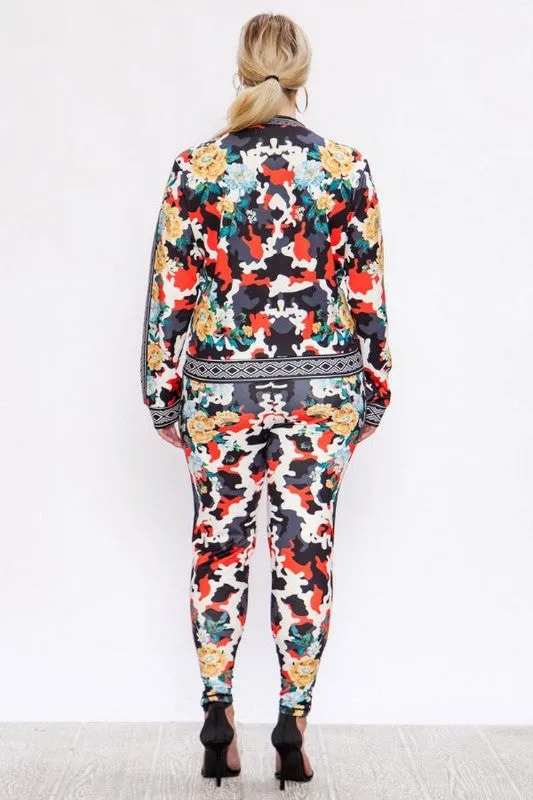 Jessica 2pc Track Suit Plus