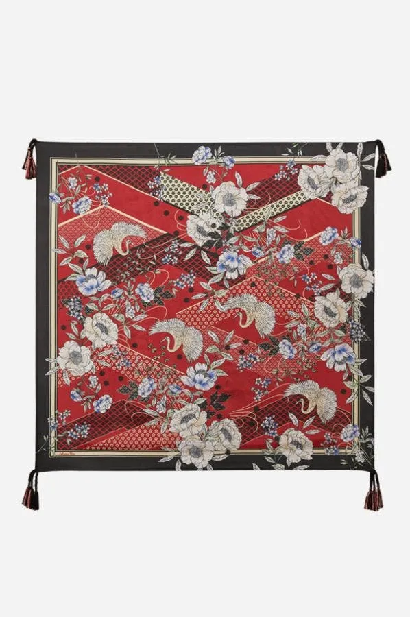 Johnny Was - Royal Crane Scarf