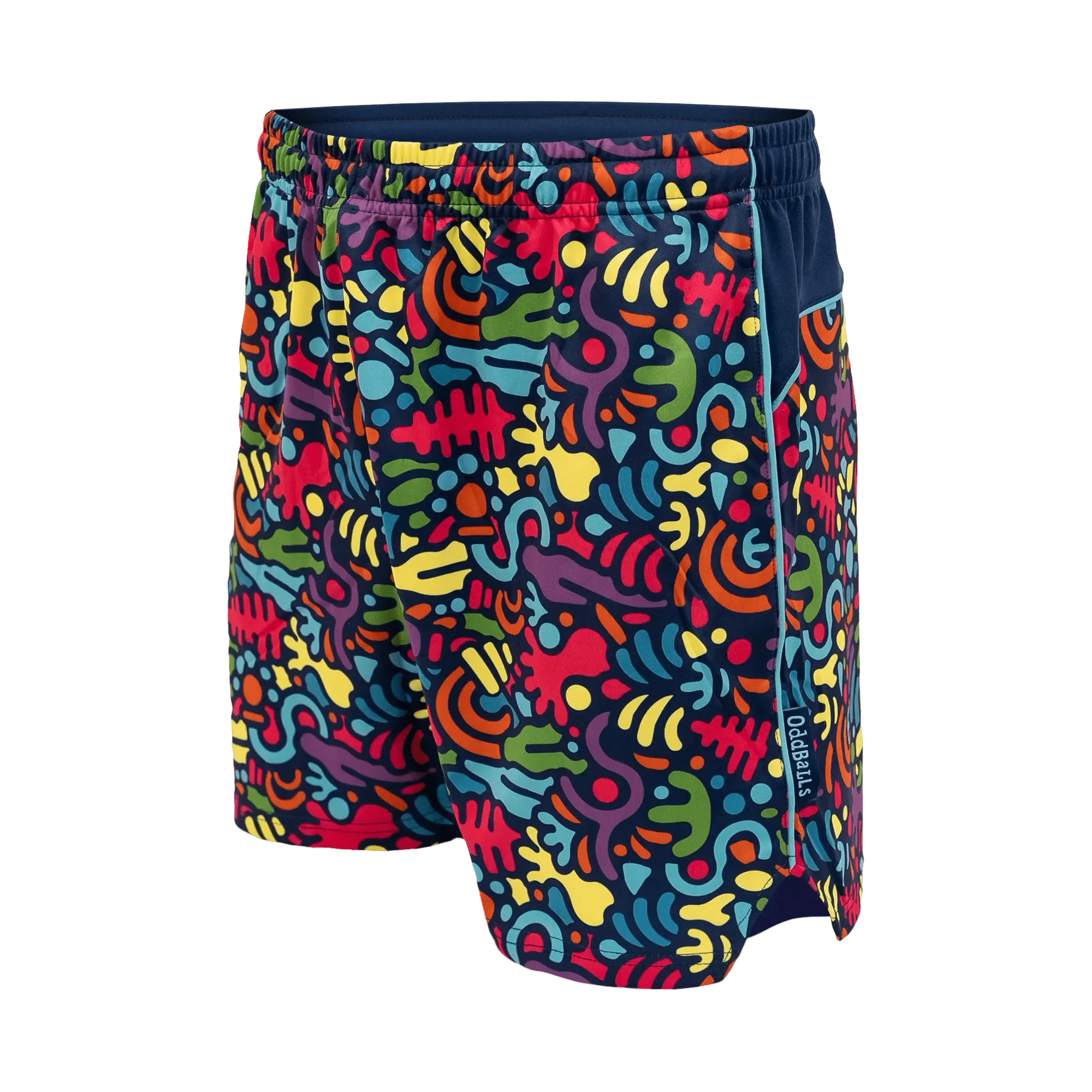 Jurassic - Pattern- Mens Sports Shorts