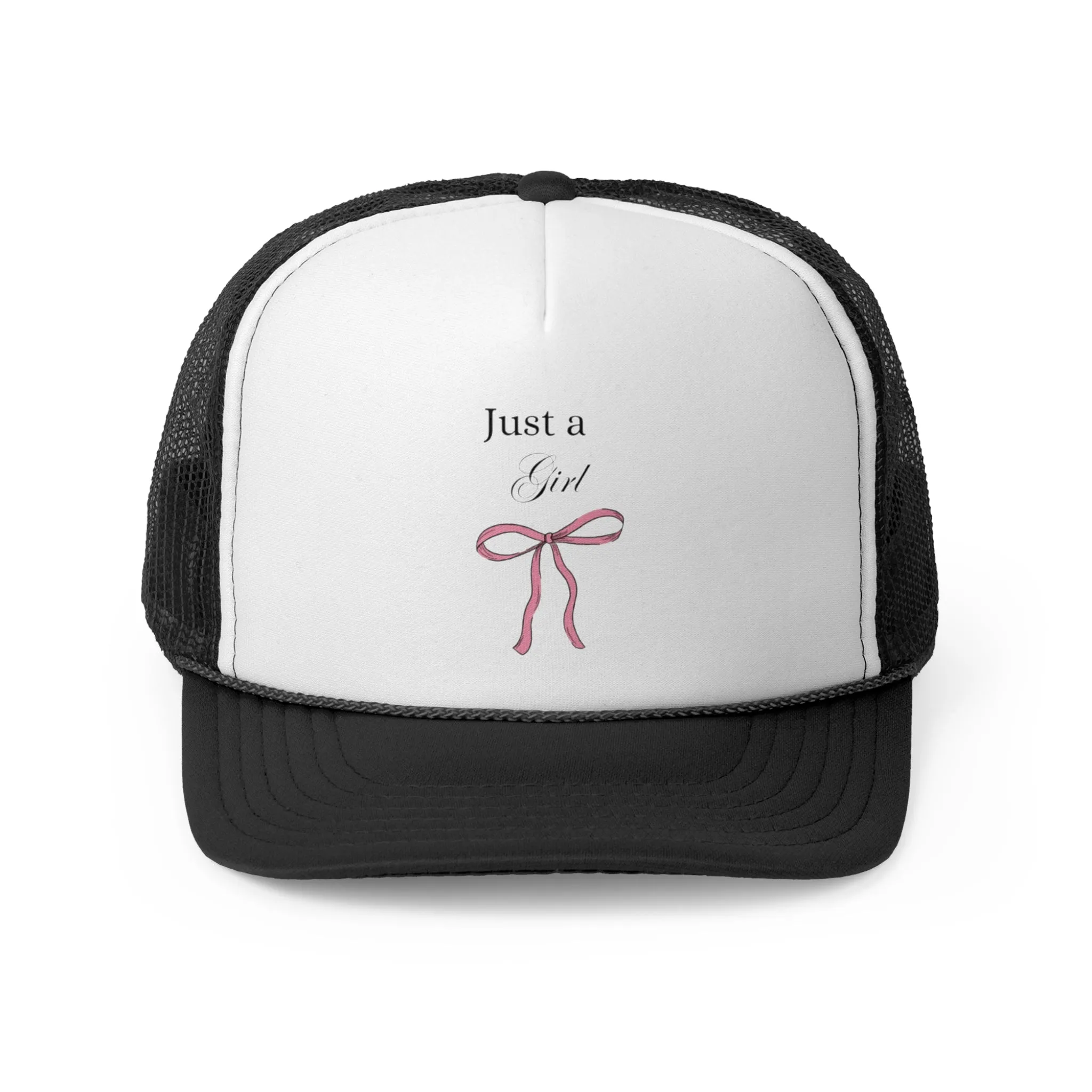 Just a Girl Trucker Cap - Cute & Stylish Hat for Everyday Wear