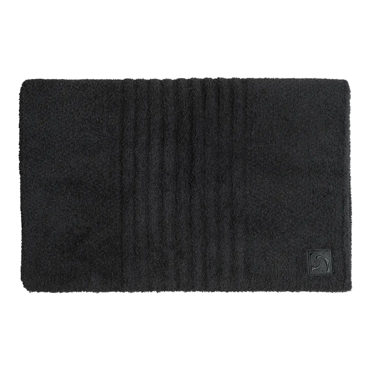 Kashwere Ultra Plush Onyx Dream Plush Ribbed Scarf