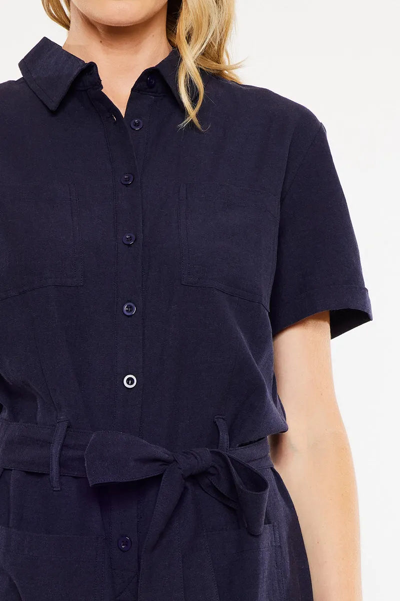 Kenya Linen Jumpsuit