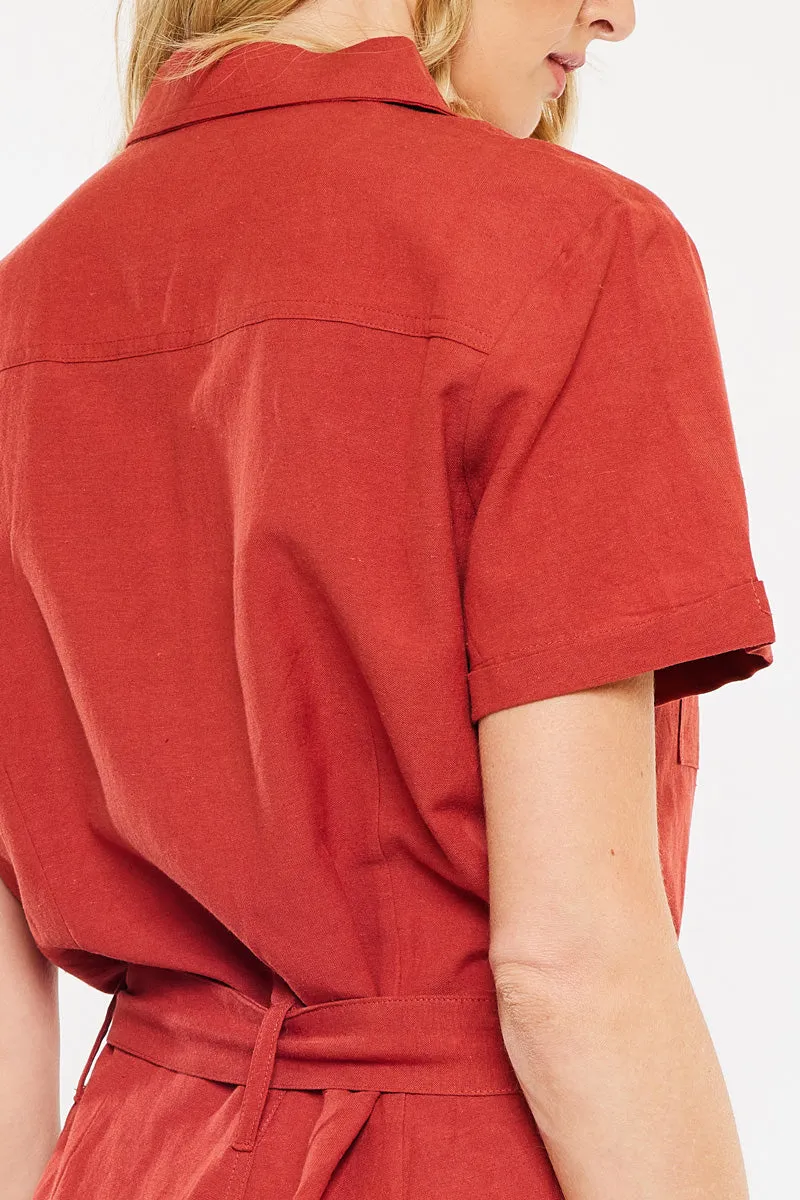 Kenya Linen Jumpsuit