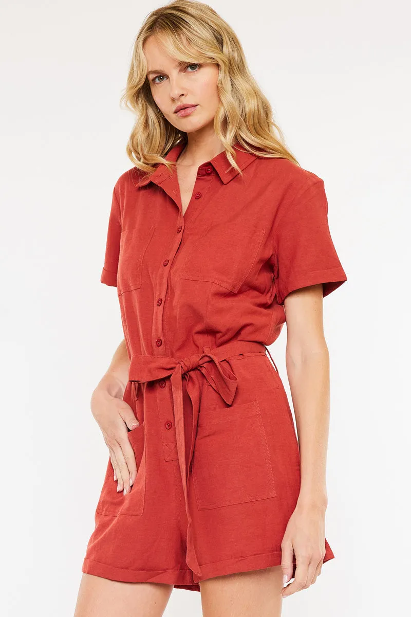 Kenya Linen Jumpsuit