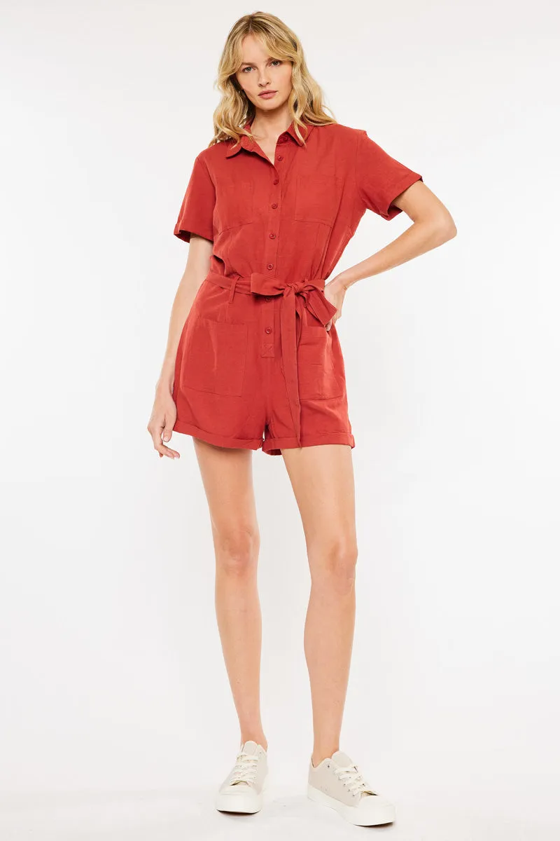 Kenya Linen Jumpsuit