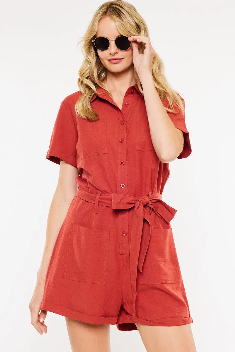 Kenya Linen Jumpsuit