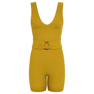 Key Lime Micro Scrunch Kim Onesie