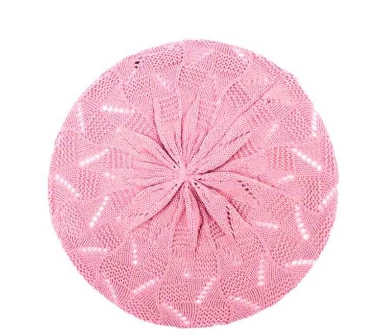 Knit Beret Hat - French Artist Style