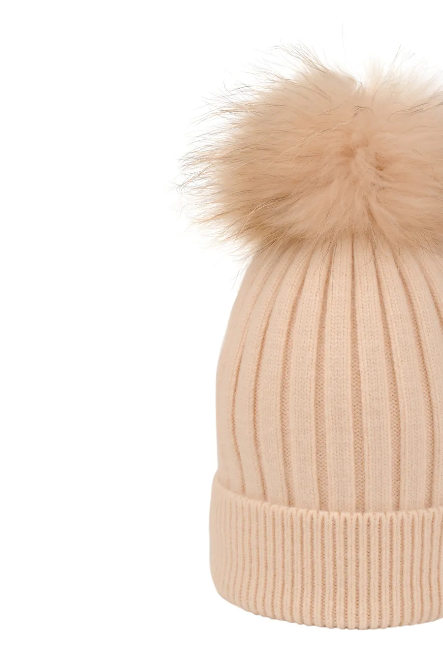 Knit Pom Pom Hat