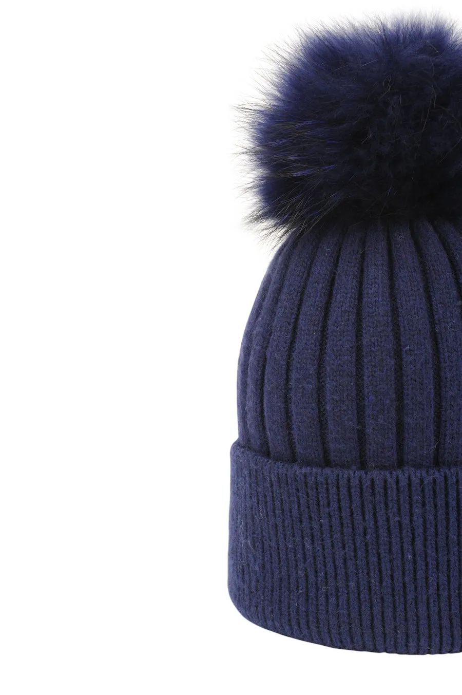 Knit Pom Pom Hat