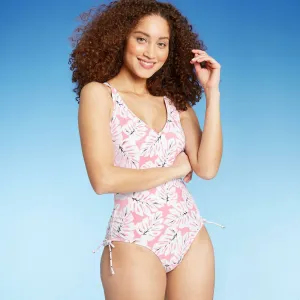 Kona Sol Women's Cross Back Side-Tie One Piece Swimsuit