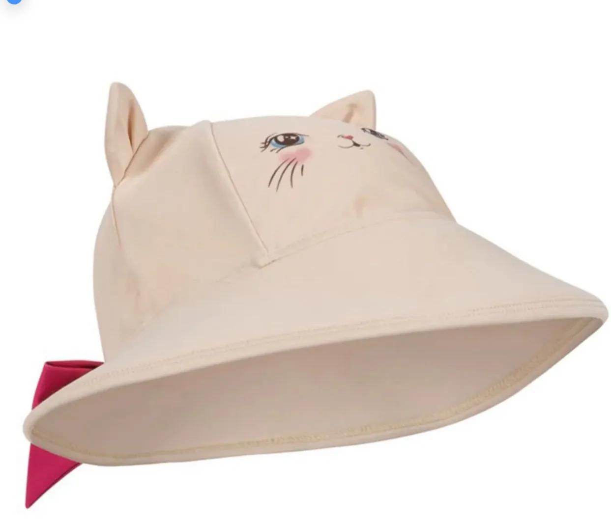 Konges Sløjd Soft Pink Kitty Cat Sun hat Grs