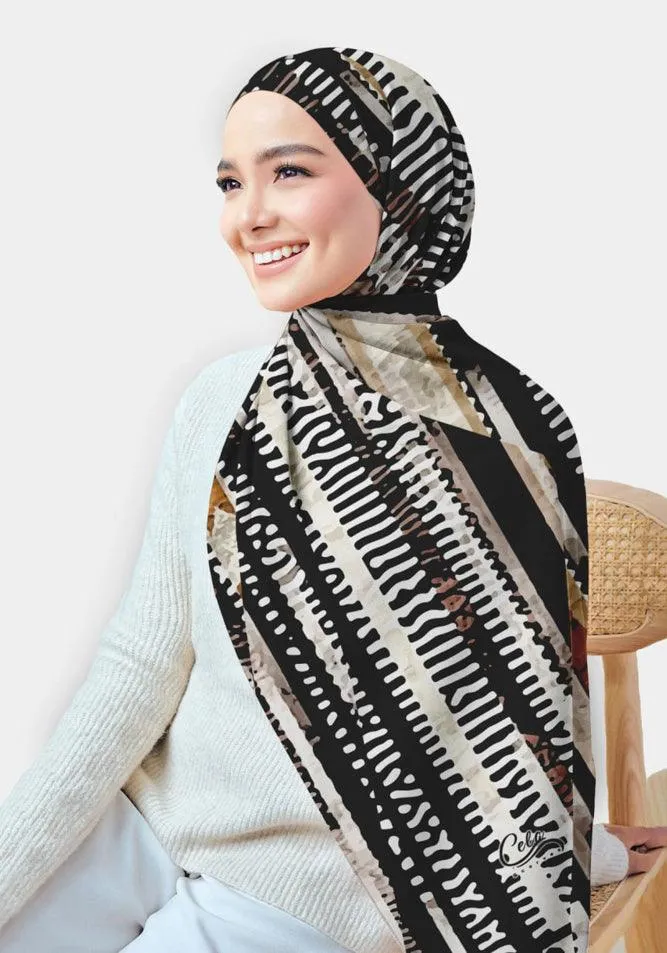 Kora Printed Chiffon Hijab