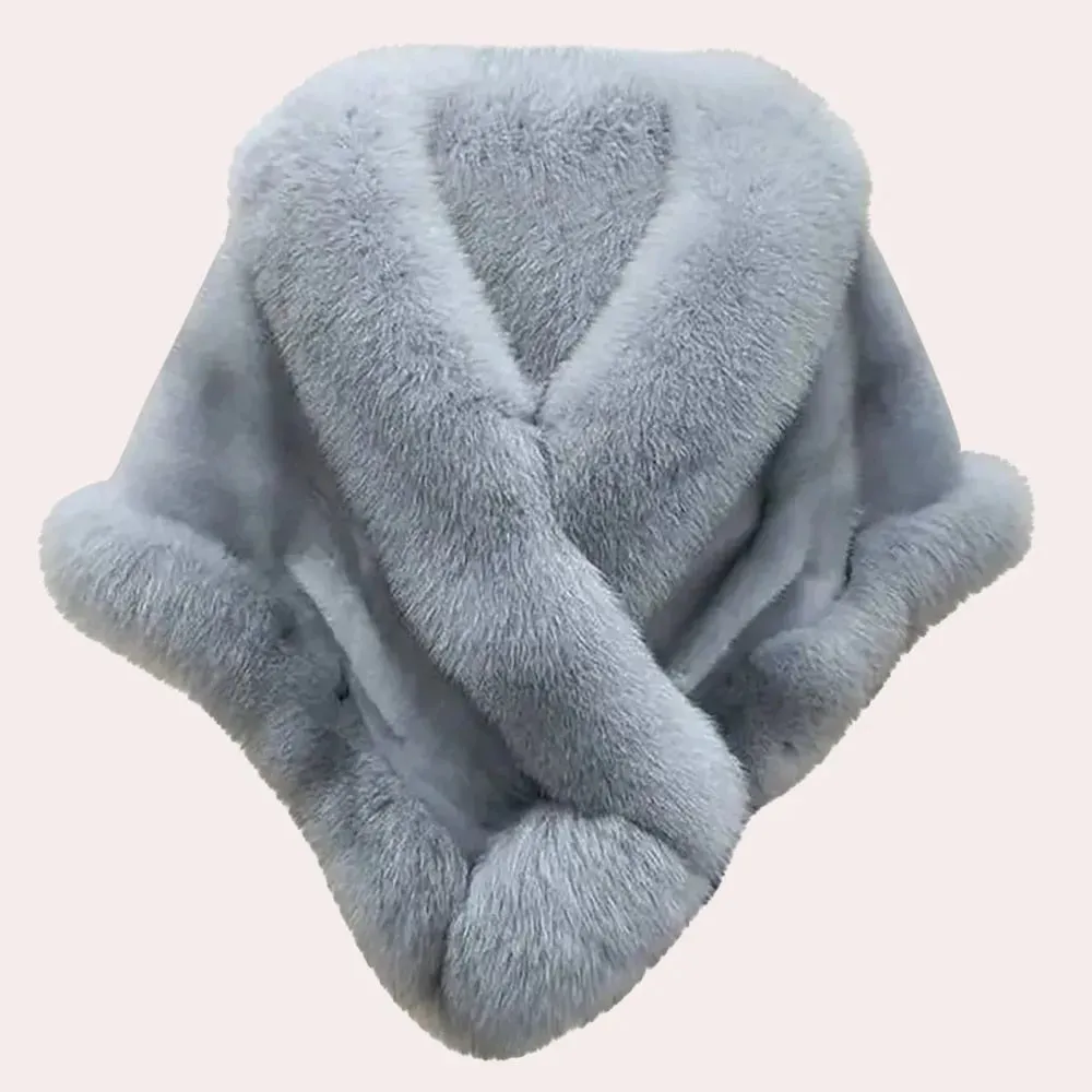 LANNI - Trendy Fur Scarf for Women