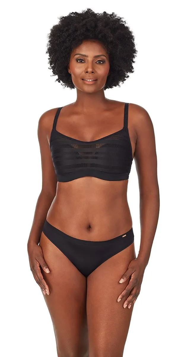 Le Mystère Black Active Balance Sports Bra 6210