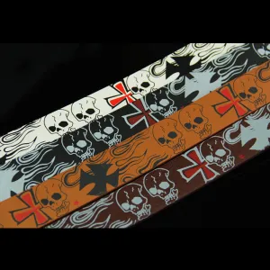Leather Skull Belt