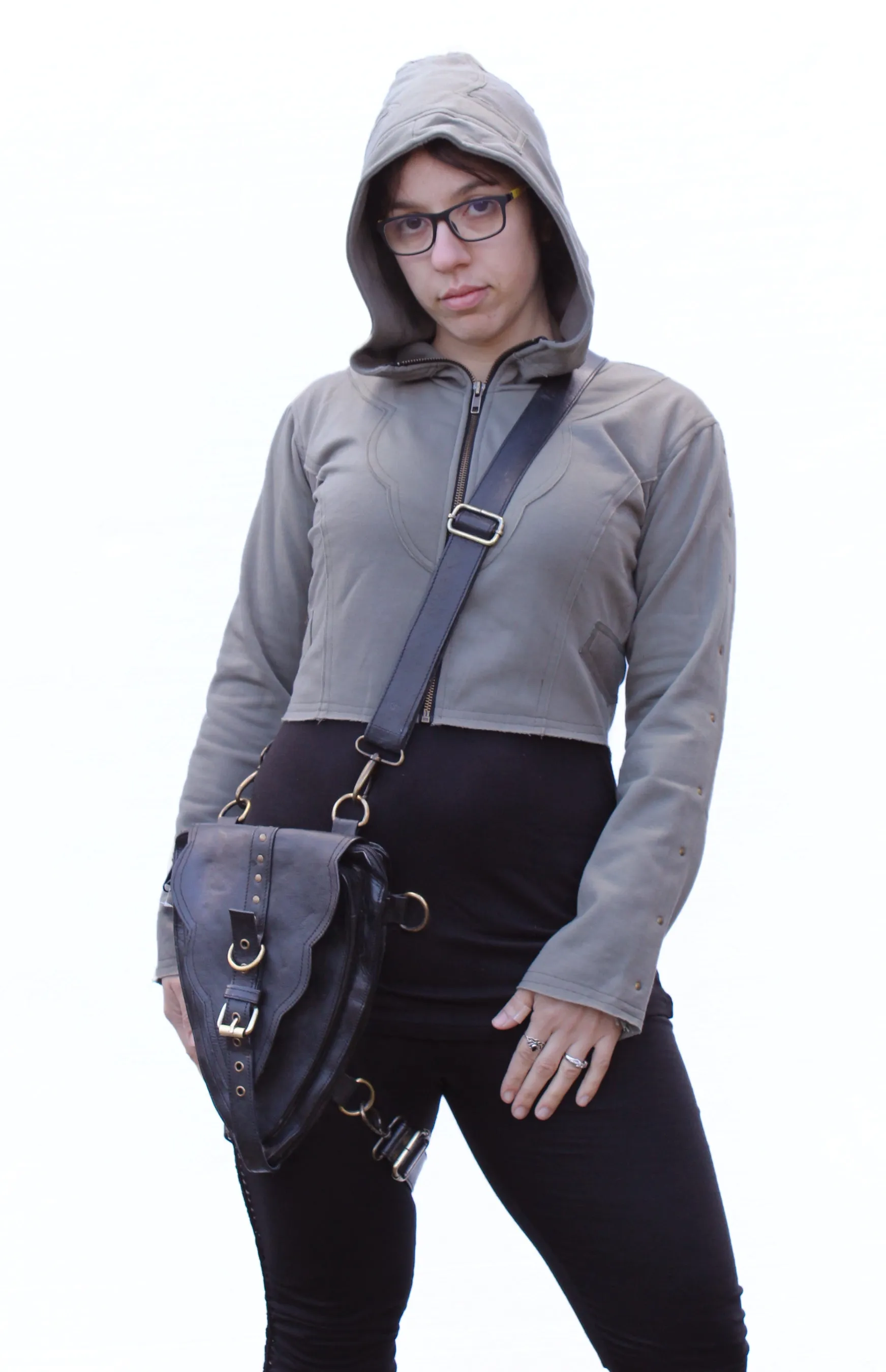 Leather Time Traveler Belt