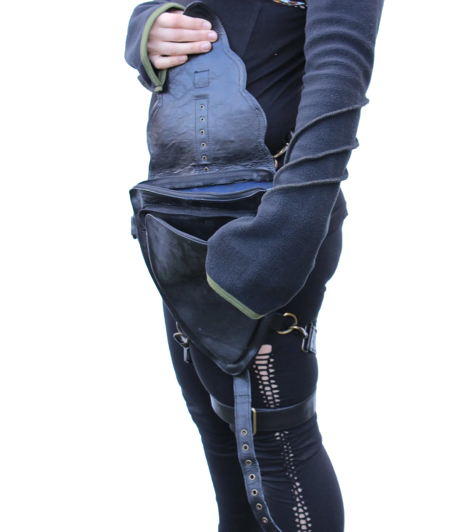 Leather Time Traveler Belt