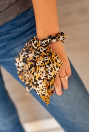 Leopard Hair Scarf