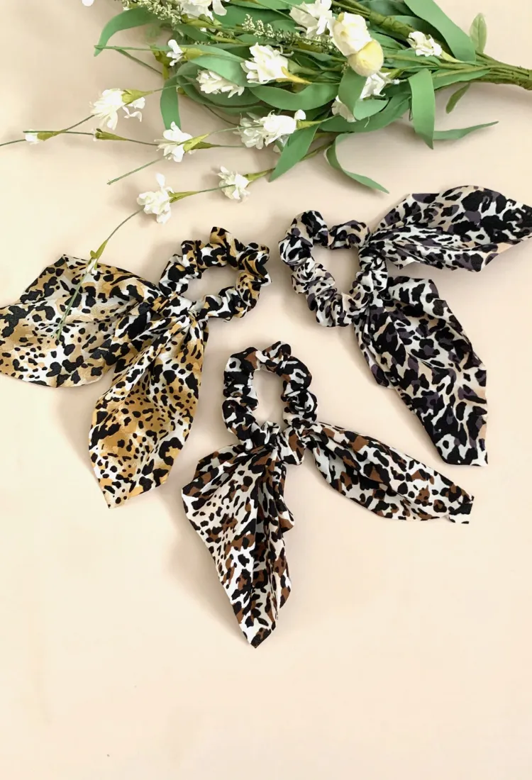 Leopard Hair Scarf
