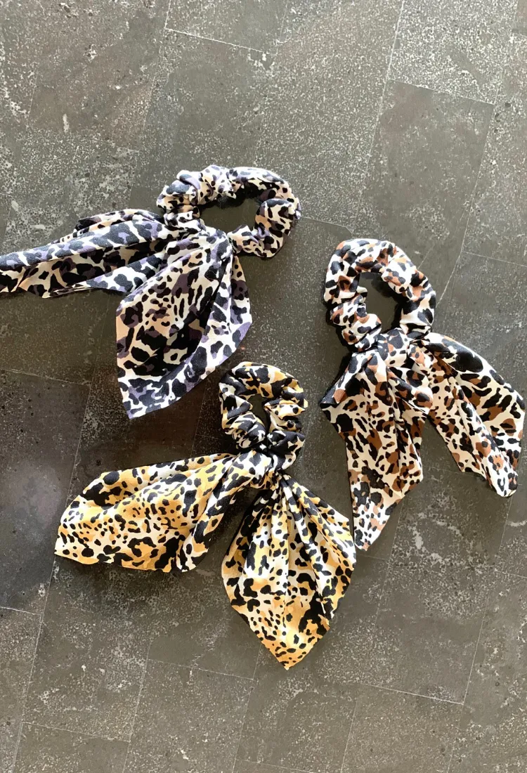 Leopard Hair Scarf