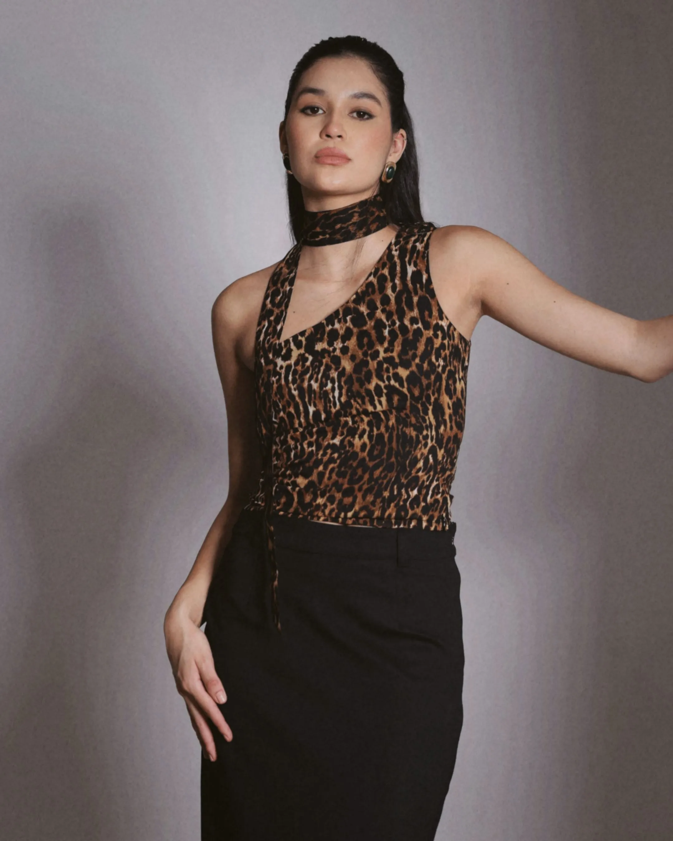 LEOPARD PRINT TOP