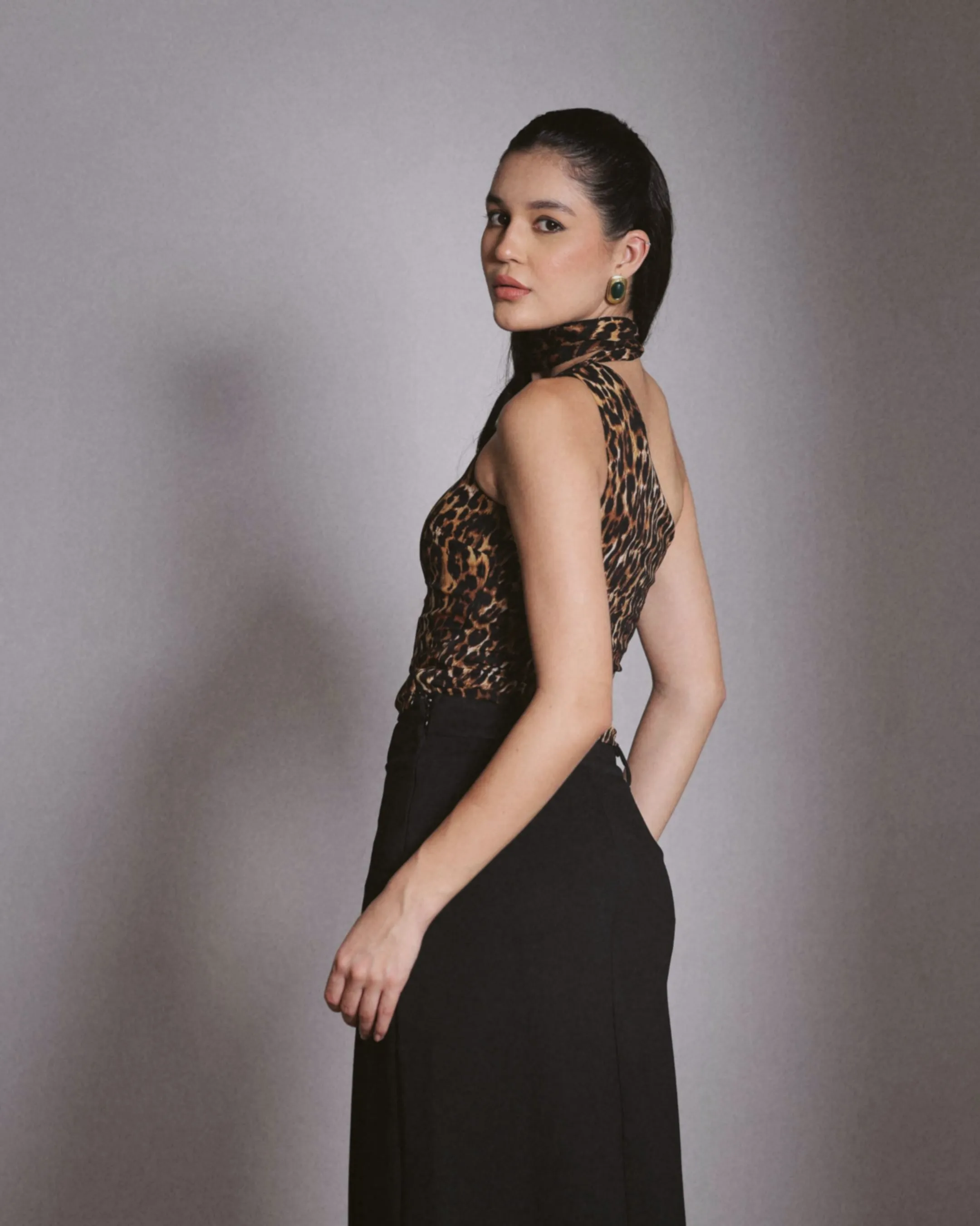 LEOPARD PRINT TOP