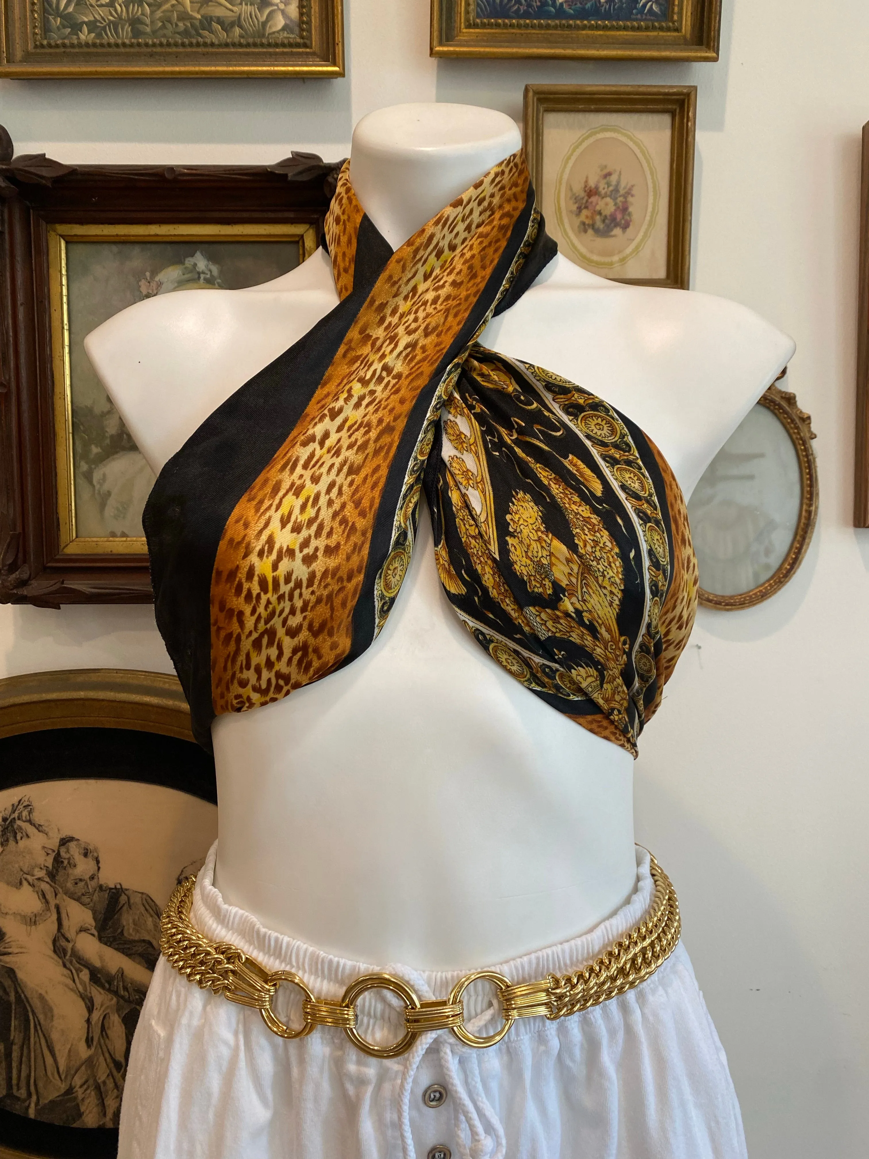 Leopard Scarf