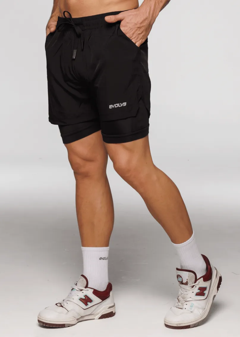 Limitless Active Shorts - Black