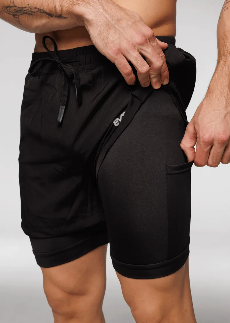 Limitless Active Shorts - Black